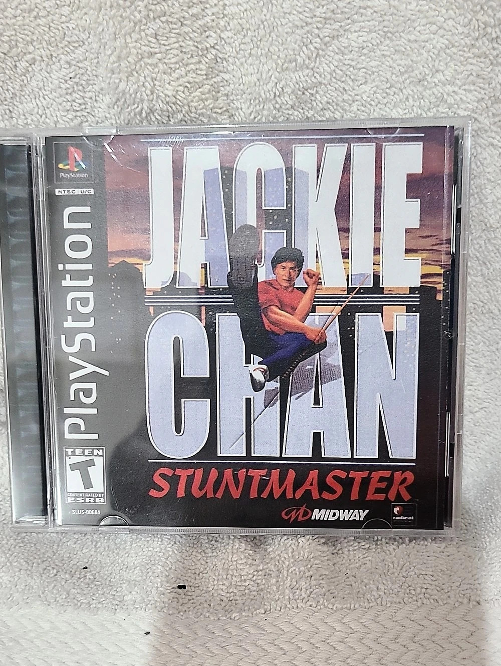 Midway Jackie Chan Stuntmaster PlayStation Game